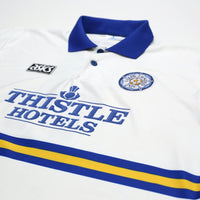 1993/95 Speed #11 Leeds United Vintage ASICS Home Football Shirt (XXL)