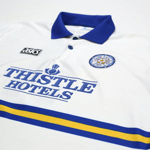1993/95 Speed #11 Leeds United Vintage ASICS Home Football Shirt (XXL)