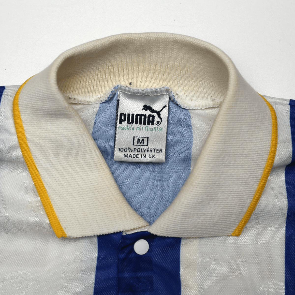 1993/95 Waddle #8 Sheffield Wednesday Vintage Puma Home Football Shirt (M/L)
