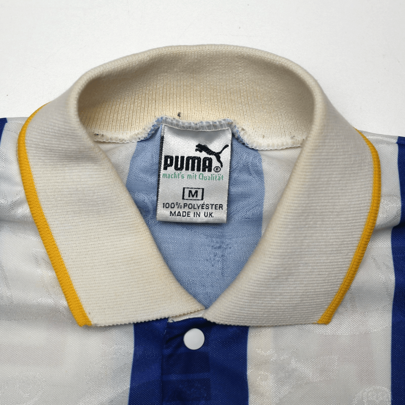 1993/95 Waddle #8 Sheffield Wednesday Vintage Puma Home Football Shirt (M/L)