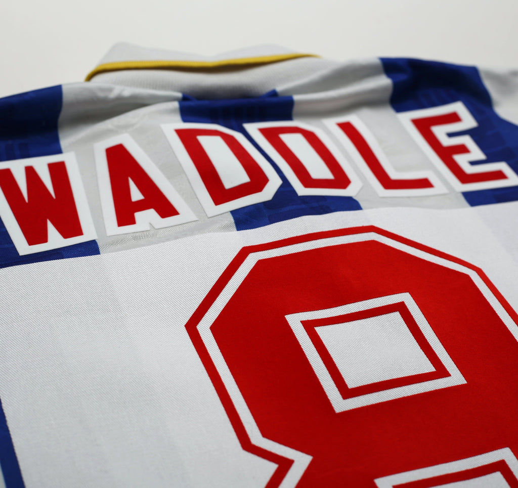 1993/95 WADDLE Sheffield Wednesday Vintage Puma Home Football Shirt (L)