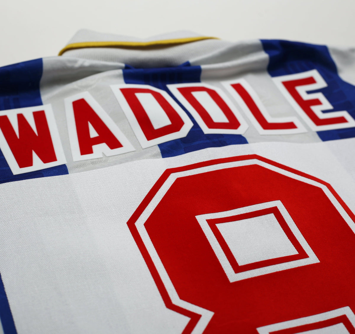 1993/95 WADDLE Sheffield Wednesday Vintage Puma Home Football Shirt (L)