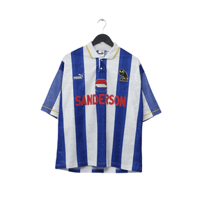 1993/95 WADDLE Sheffield Wednesday Vintage Puma Home Football Shirt (L)