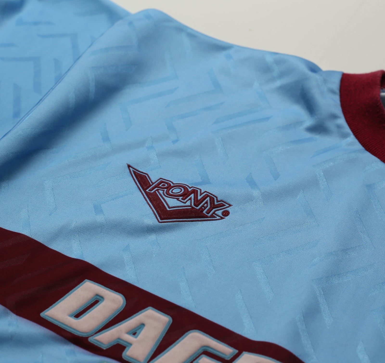 1993/95 West Ham United Vintage PONY Away Football Shirt (M) 38/40