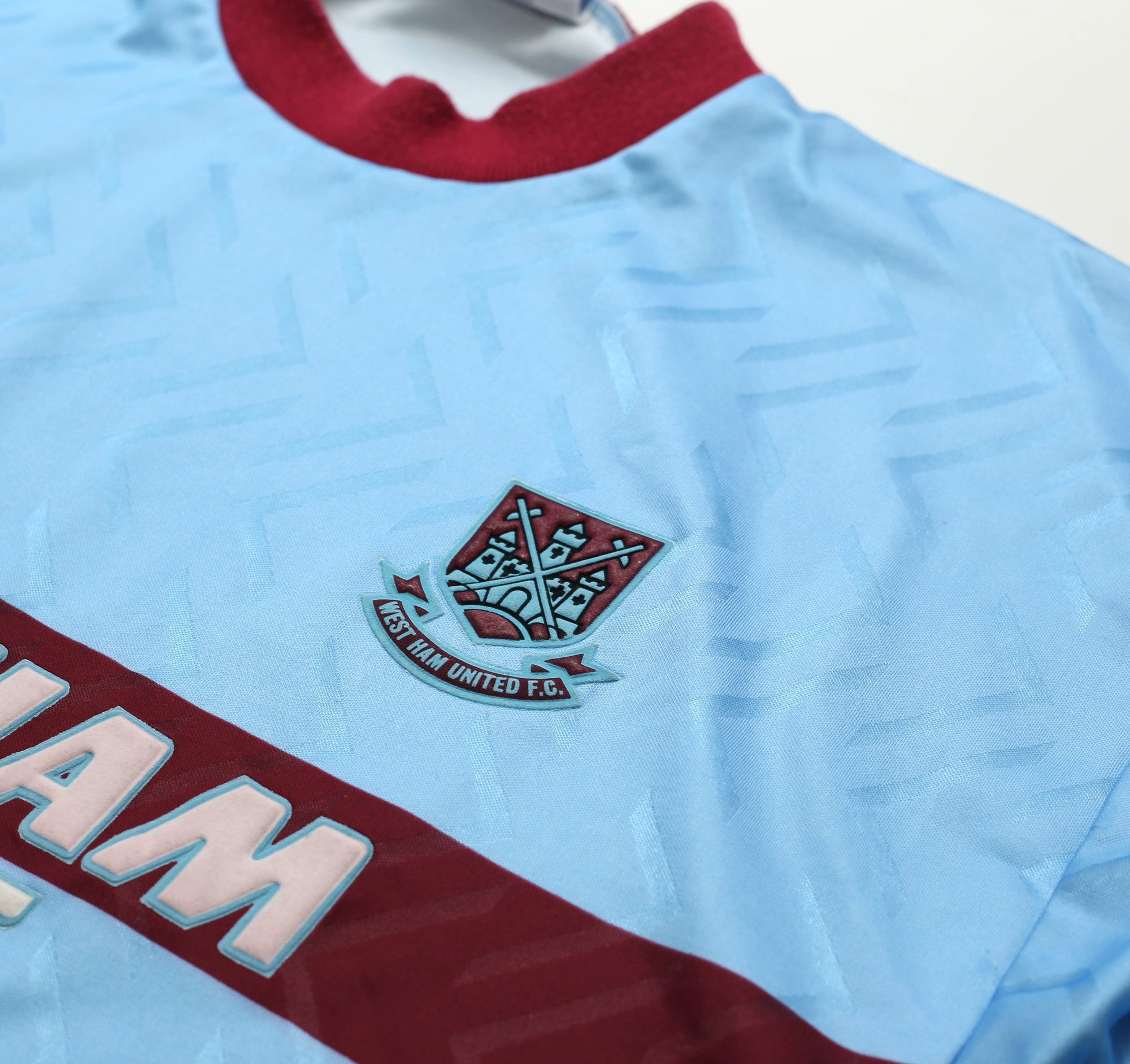 1993/95 West Ham United Vintage PONY Away Football Shirt (M) 38/40