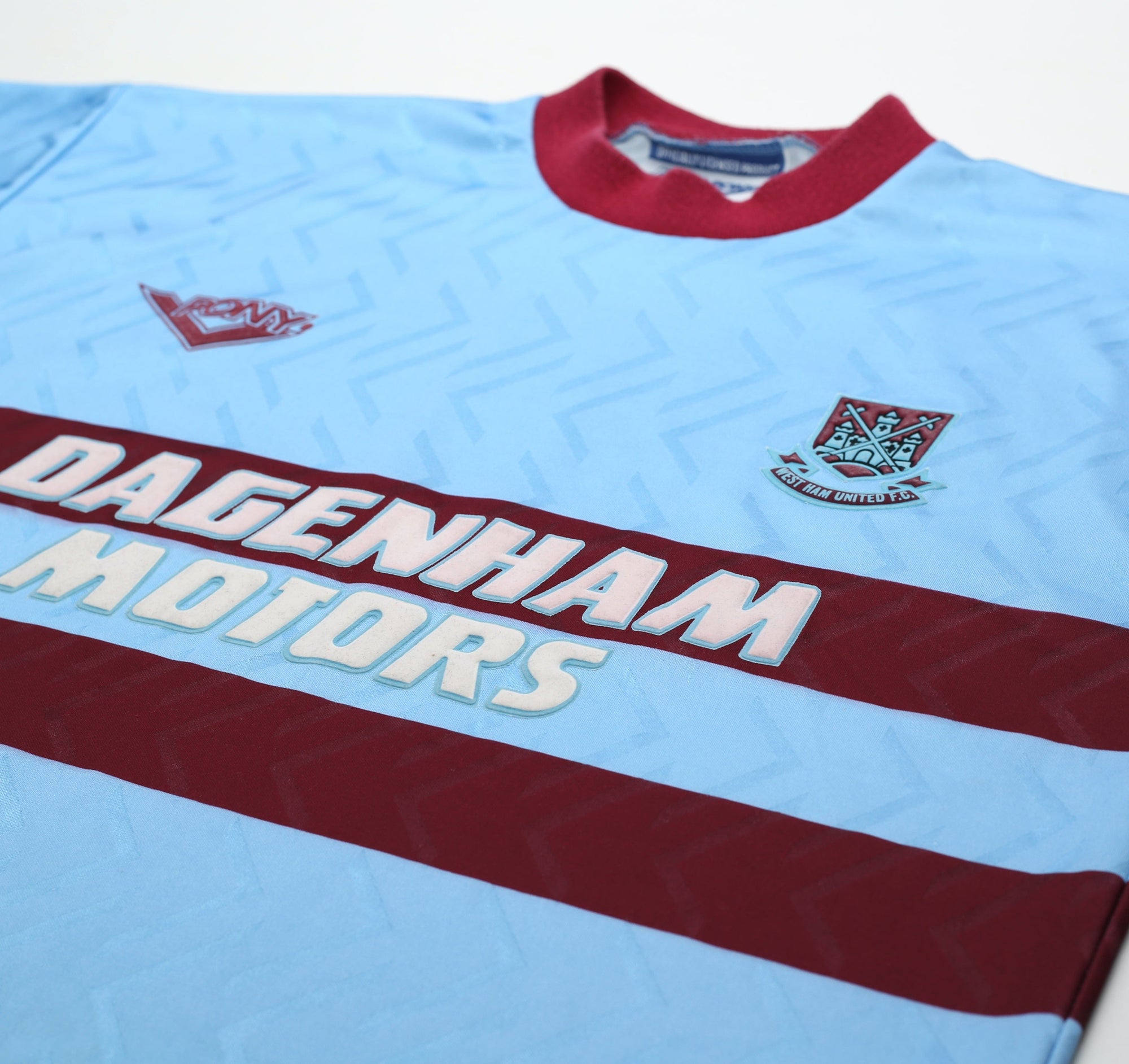1993/95 West Ham United Vintage PONY Away Football Shirt (M) 38/40
