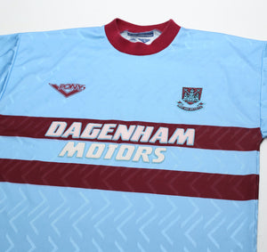 1993/95 West Ham United Vintage PONY Away Football Shirt (M) 38/40
