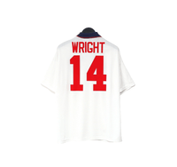 1993/95 WRIGHT #14 England Vintage Umbro Home Football Shirt (L) US Cup 93