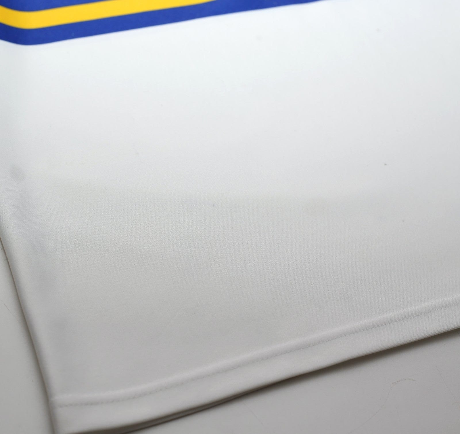 1993/95 YEBOAH #21 Leeds United Vintage ASICS Home Football Shirt (L)