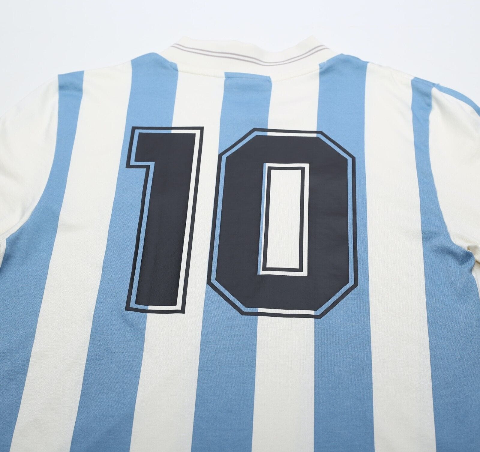 1993 MARADONA #10 Argentina adidas Originals L/S Home Football Shirt (M/L)