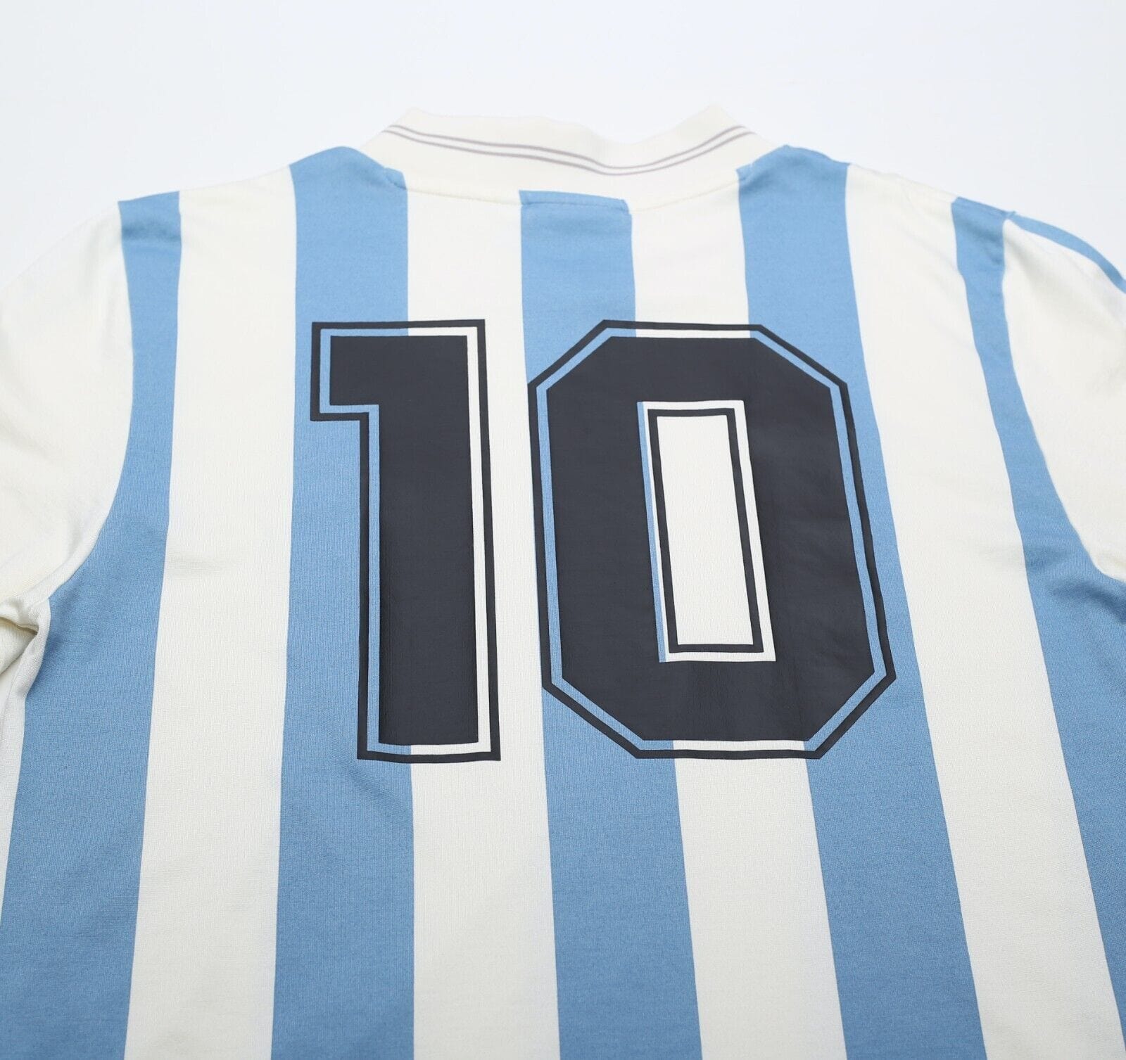 1993 MARADONA #10 Argentina adidas Originals L/S Home Football Shirt (M/L)