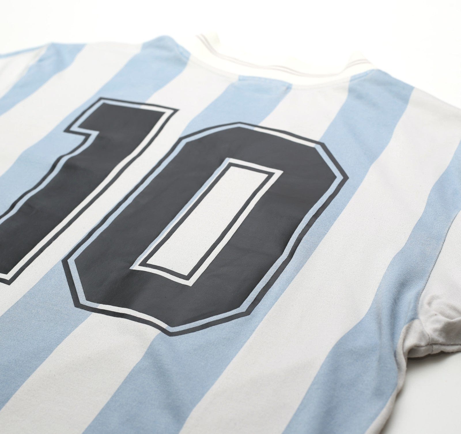 1993 MARADONA #10 Argentina adidas Originals LS Home Football Shirt (L)