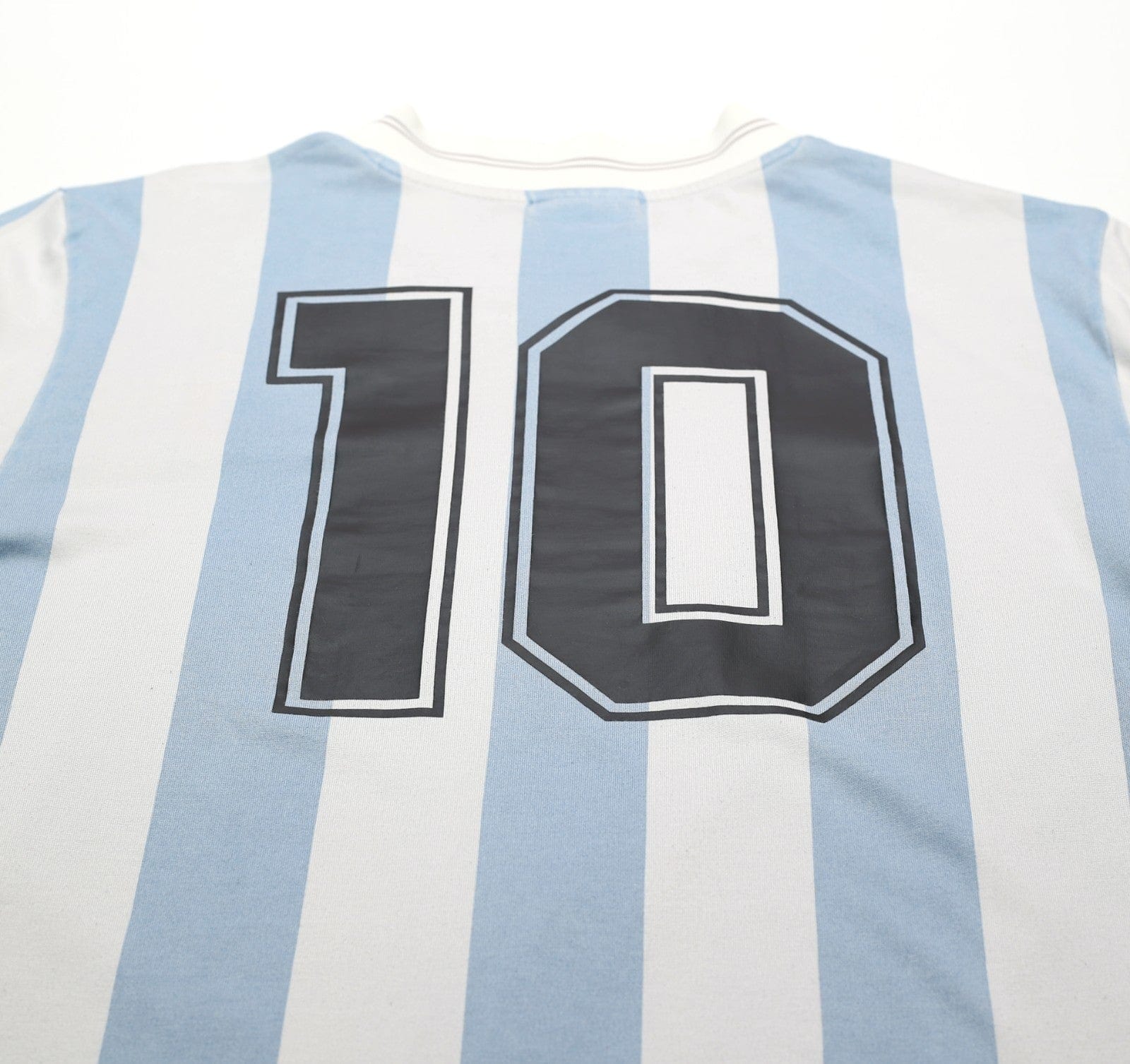 1993 MARADONA #10 Argentina adidas Originals LS Home Football Shirt (L)