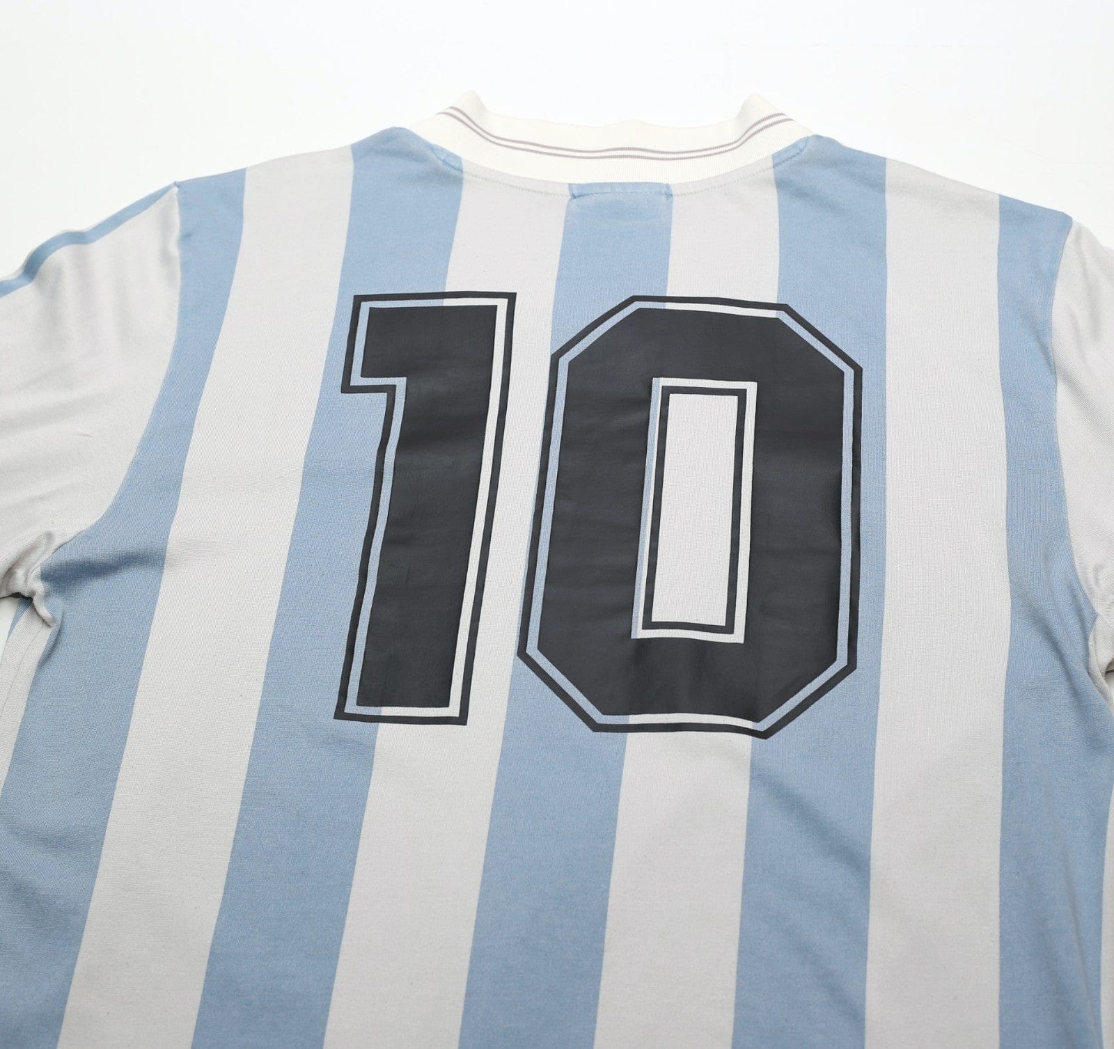 1993 MARADONA #10 Argentina adidas Originals LS Home Football Shirt (L)