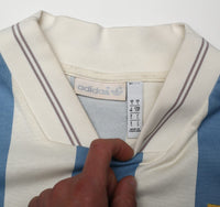 1993 MARADONA #10 Argentina adidas Originals LS Home Football Shirt (S)