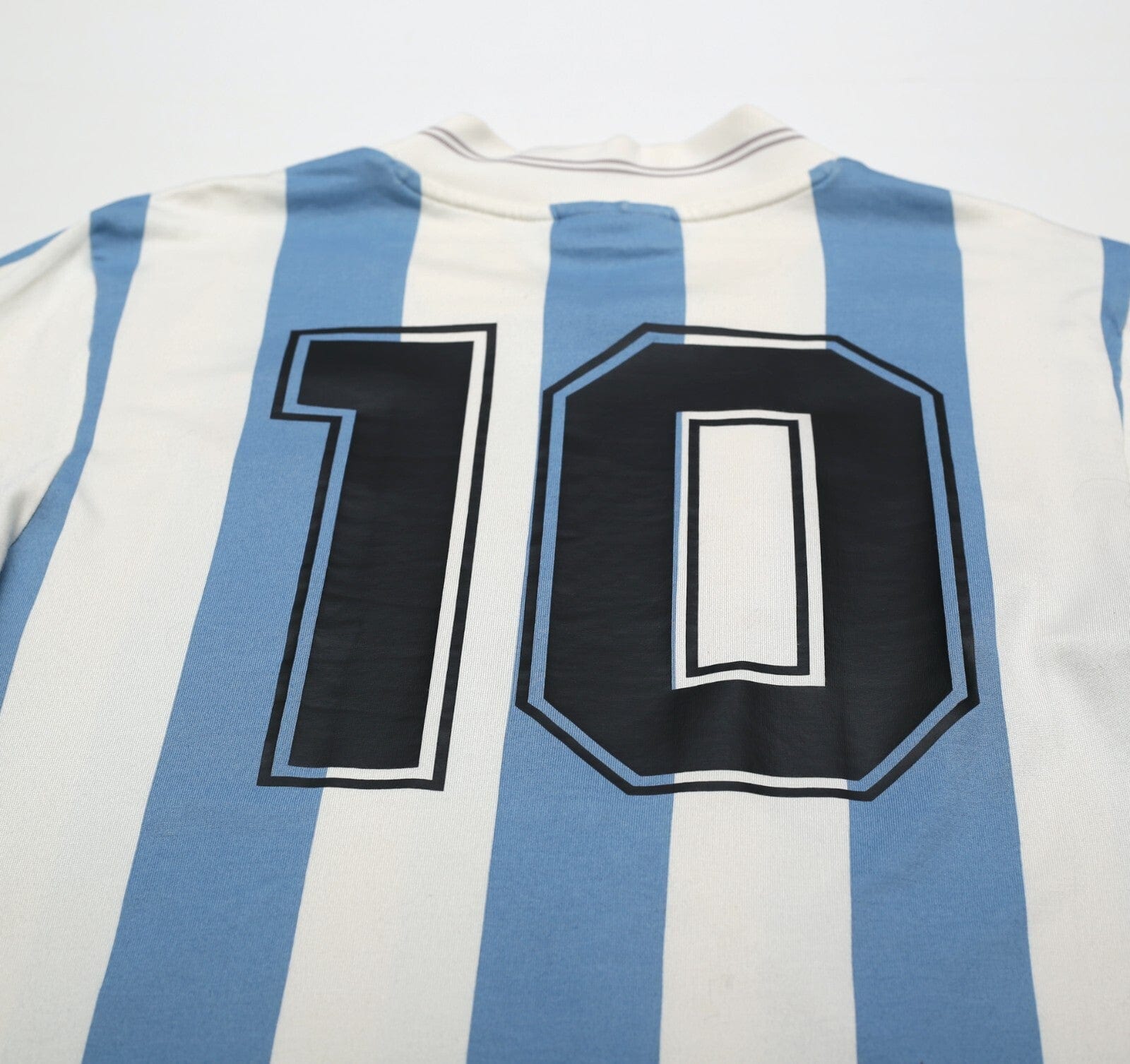 1993 MARADONA #10 Argentina adidas Originals LS Home Football Shirt (S)