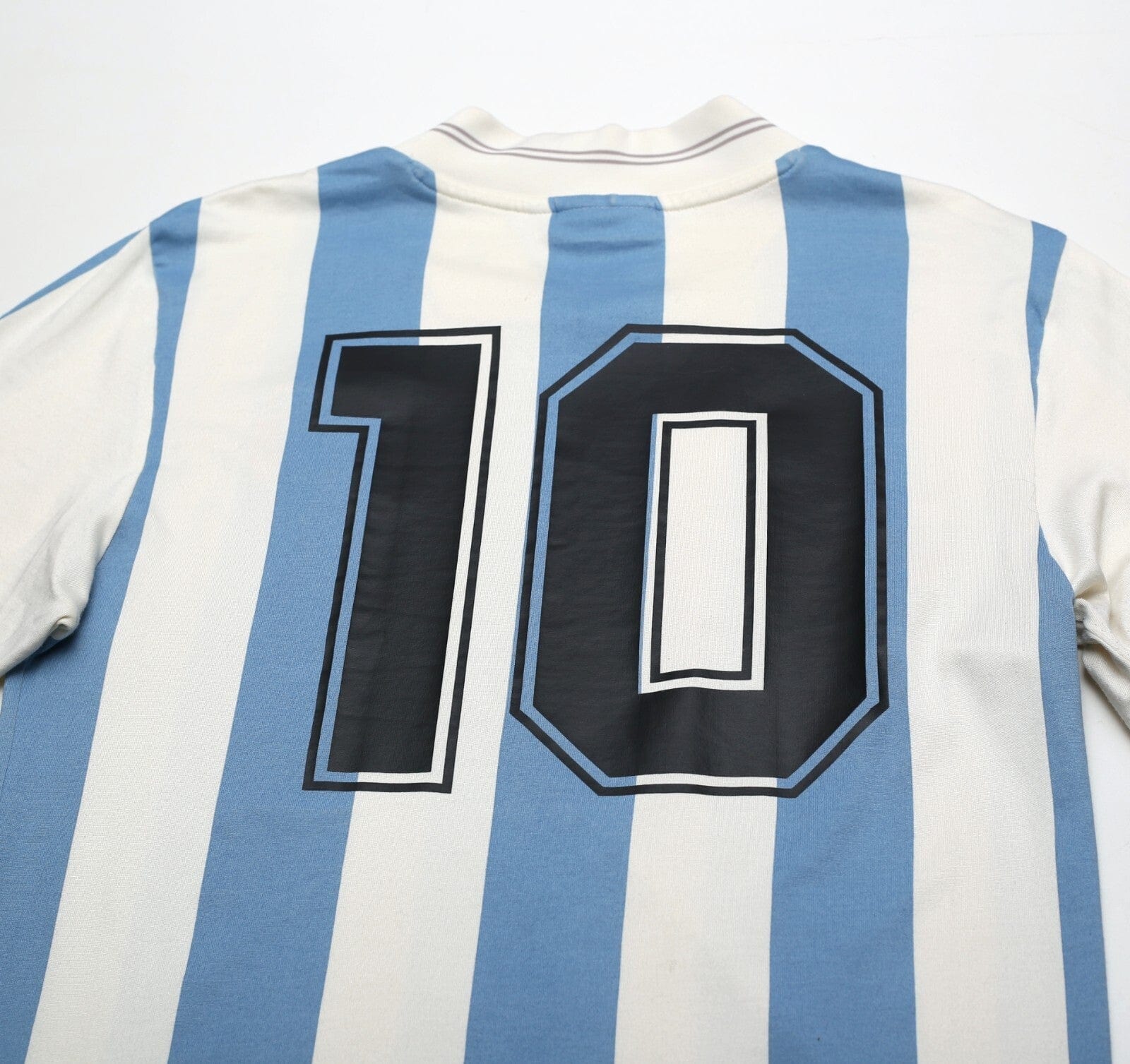 1993 MARADONA #10 Argentina adidas Originals LS Home Football Shirt (S)