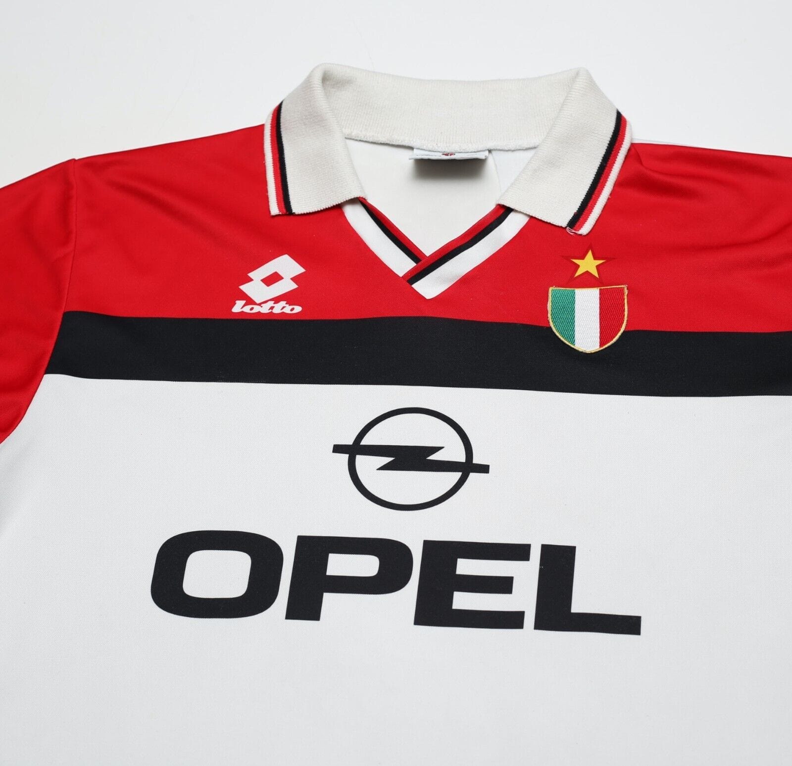 1994/95 AC MILAN Vintage Lotto Away Football Shirt Jersey (M