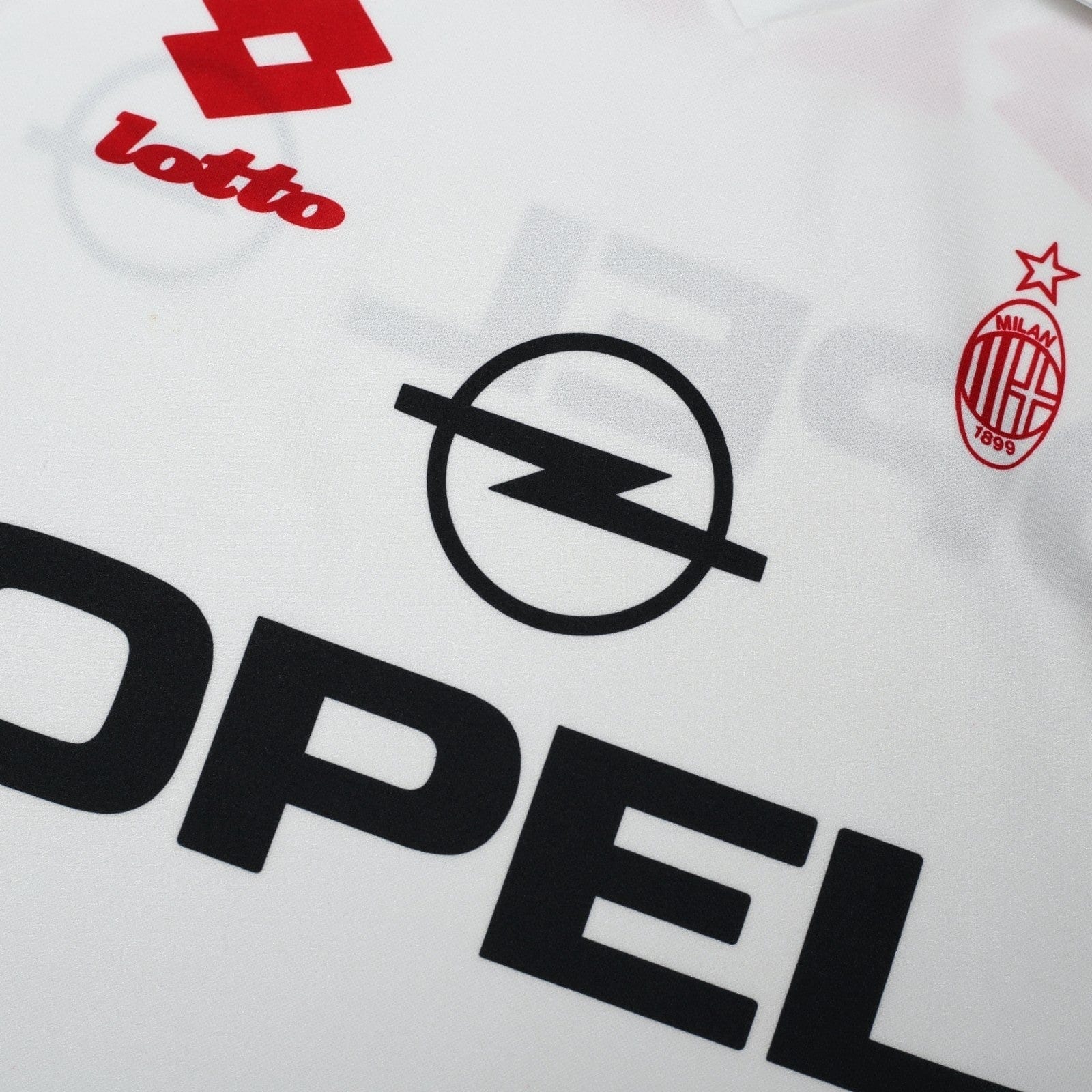 1994/95 AC Milan Vintage Lotto Football Training Shirt (M)