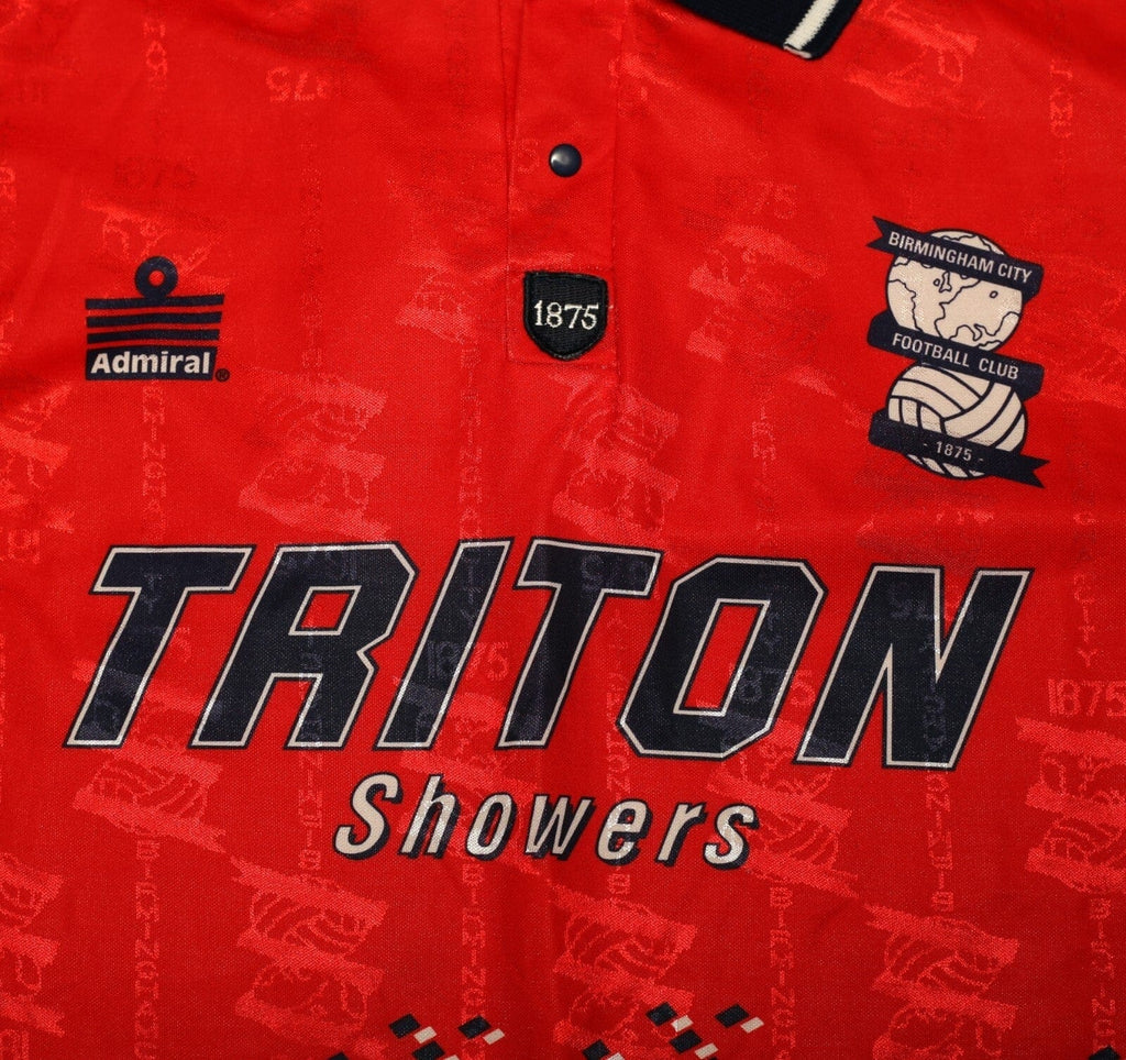 1994/95 BIRMINGHAM CITY Vintage Admiral Away Football Shirt (L)