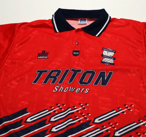 1994/95 BIRMINGHAM CITY Vintage Admiral Away Football Shirt (L)