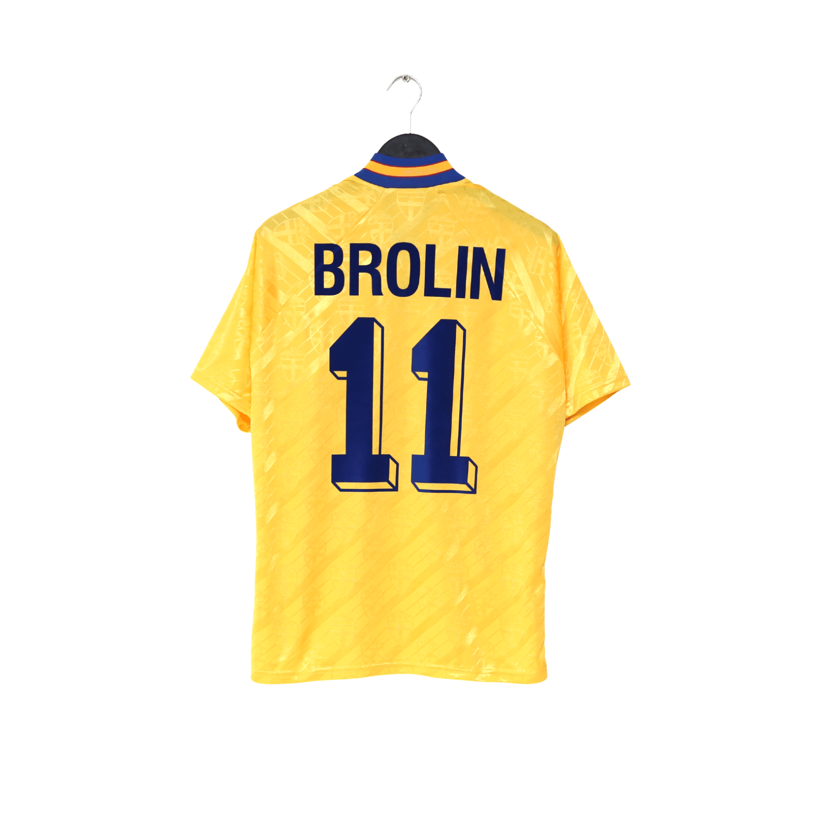 1994/95 BROLIN #11 Sweden Vintage adidas WC 94 Home Football Shirt (M)