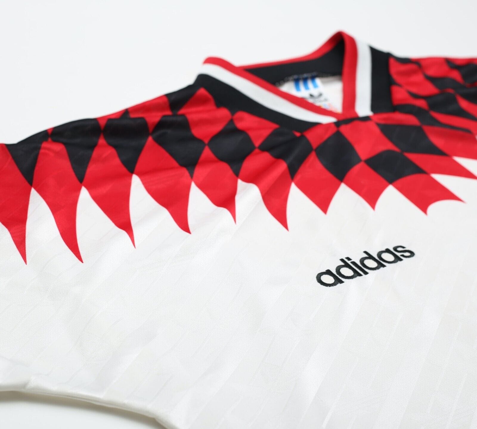 1994/95 FC AARAU Vintage adidas Home Template Football Shirt (XL)