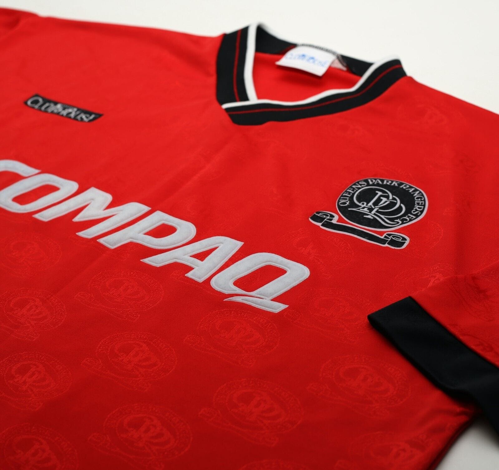 1994/95 FERDINAND #9 QPR Vintage Clubhouse Away Football Shirt (XL)