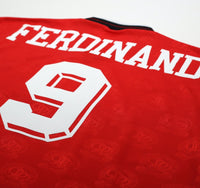 1994/95 FERDINAND #9 QPR Vintage Clubhouse Away Football Shirt (XL)
