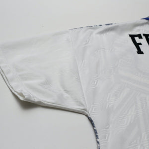 1994/95 Ferguson #9 Everton Vintage Umbro Away Football Shirt (L)
