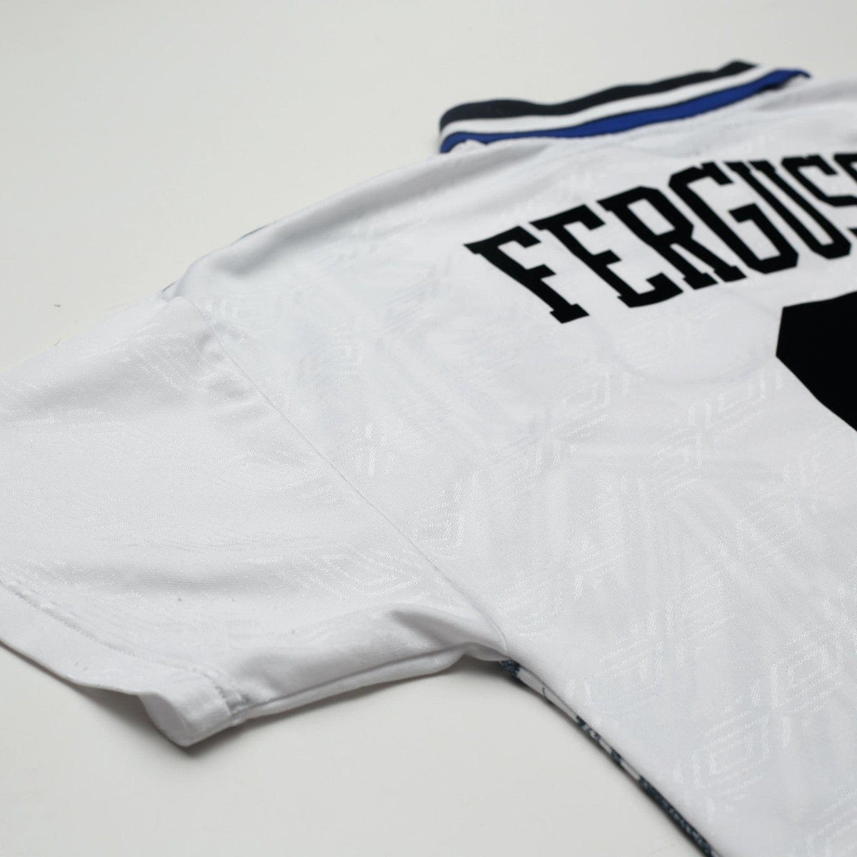 1994/95 Ferguson #9 Everton Vintage Umbro Away Football Shirt (L)