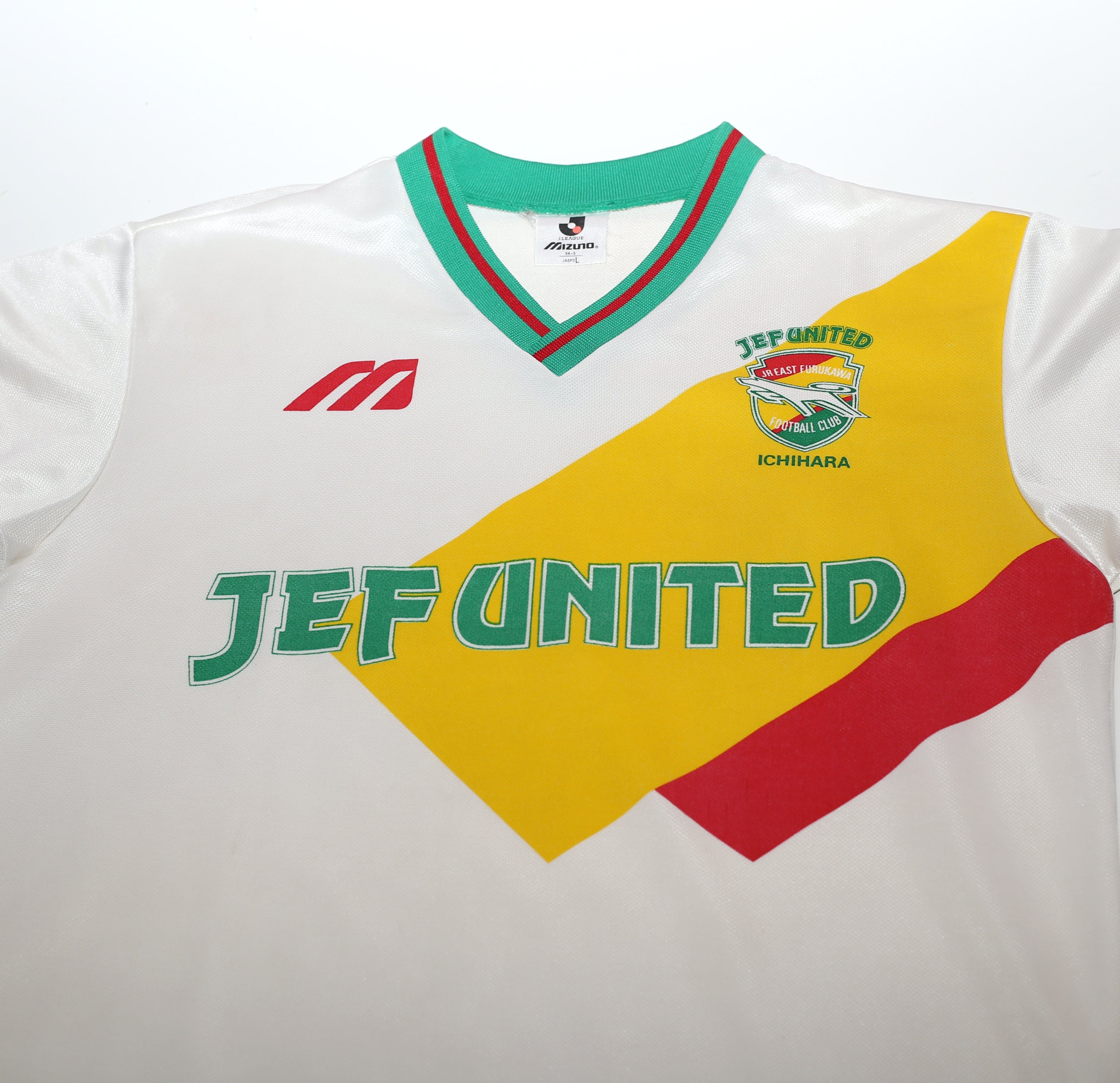 JEF United サッカーウェア 36番 Mizuno製 1994/95 Jef United Away Football shirt | Size M | Mizuno kit