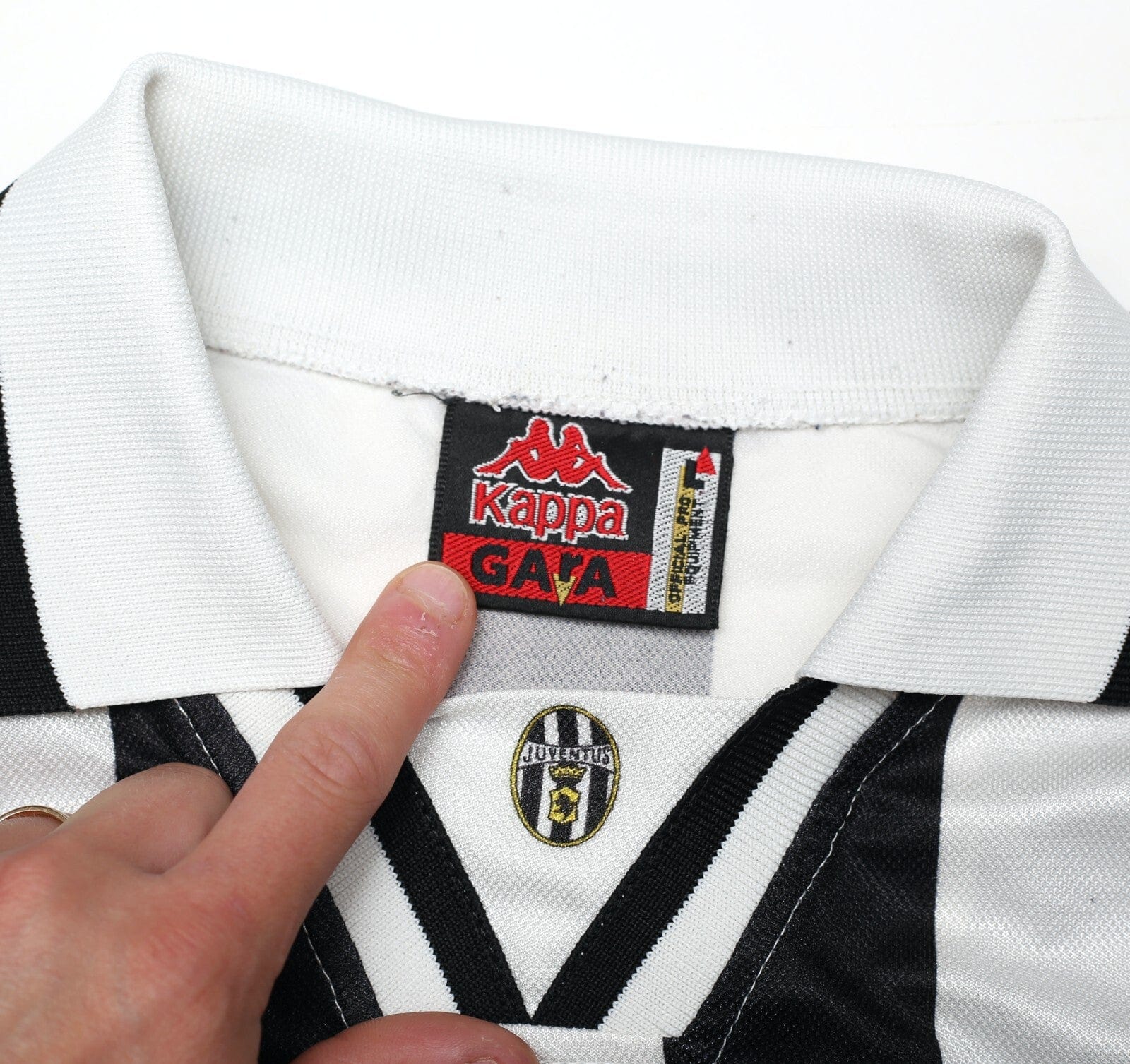 1994/95 JUVENTUS  Vintage Kappa Home Football Shirt (L)