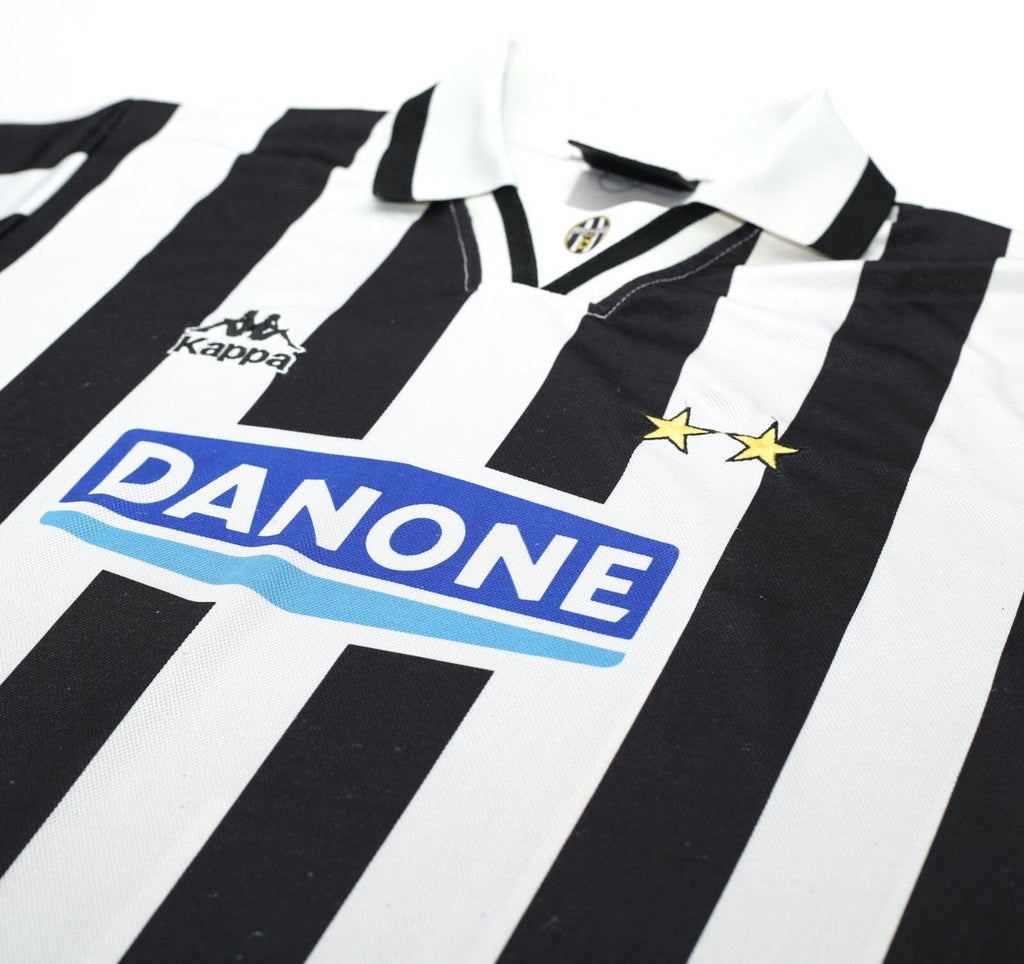 1994/95 JUVENTUS  Vintage Kappa Home Football Shirt (L)