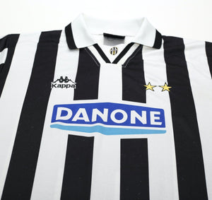 1994/95 JUVENTUS  Vintage Kappa Home Football Shirt (L)