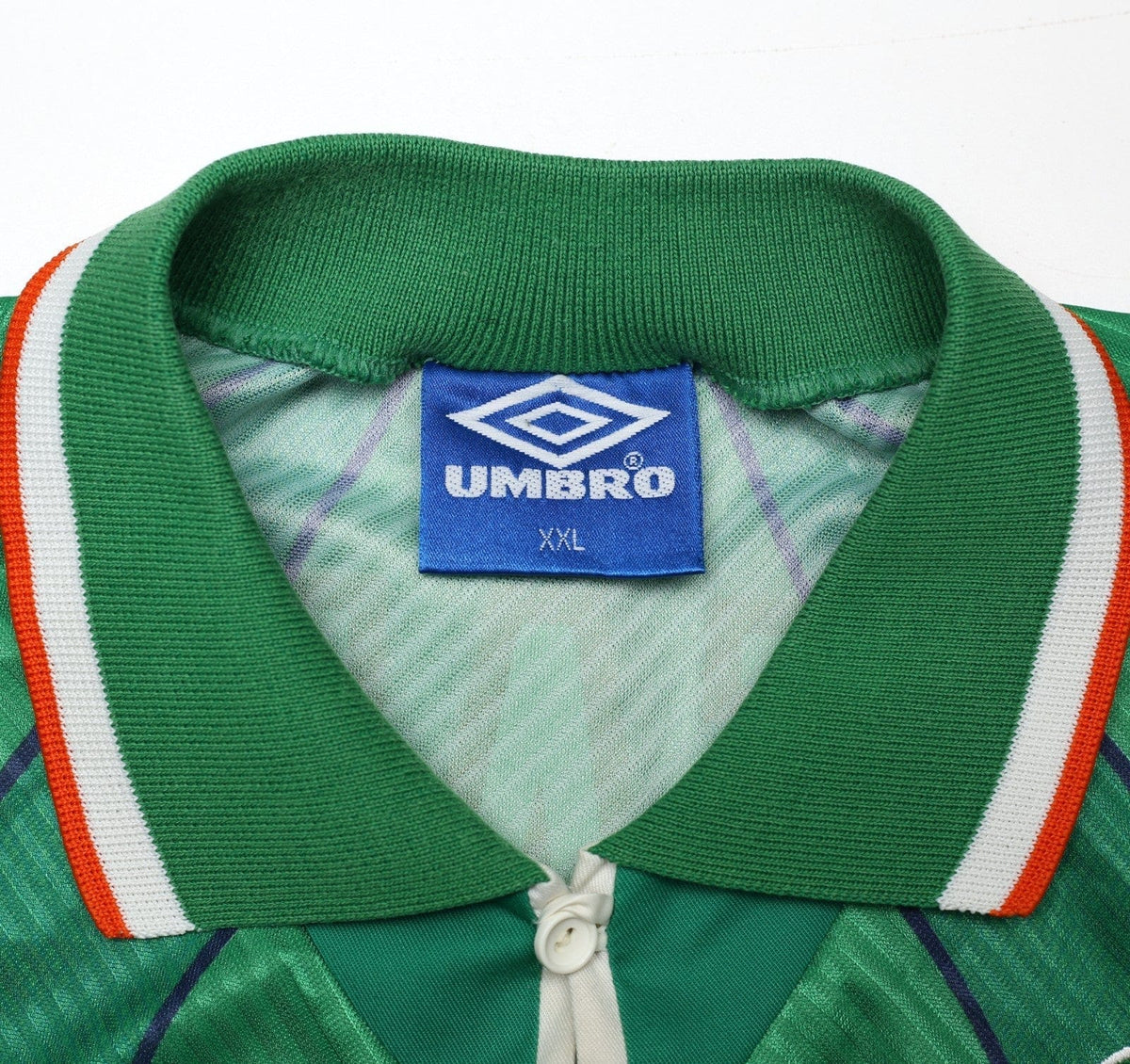 1994/95 KEANE #6 Ireland Vintage Umbro Home Football Shirt (XXL)