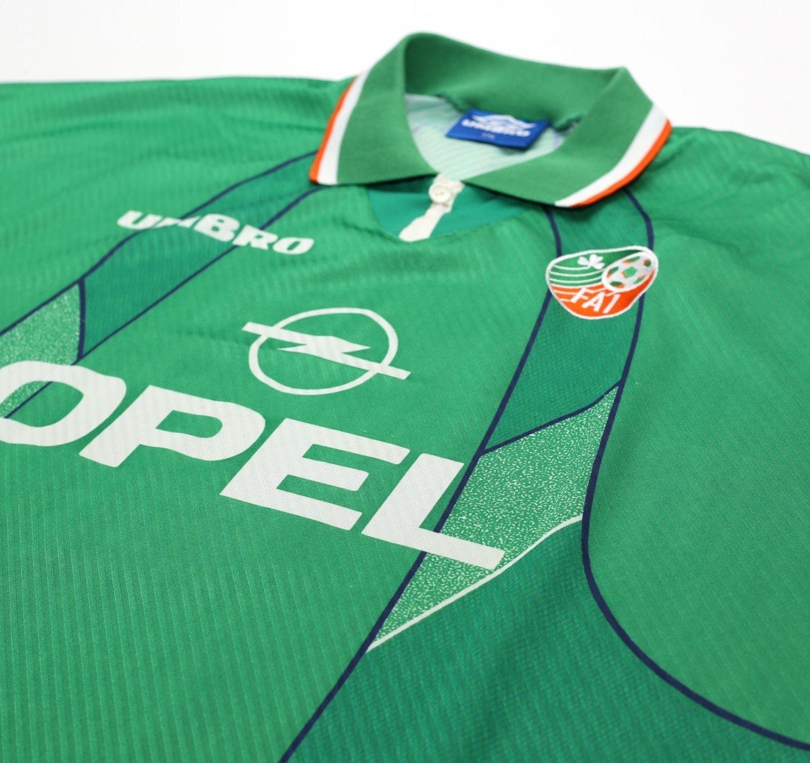 1994/95 KEANE #6 Ireland Vintage Umbro Home Football Shirt (XXL)