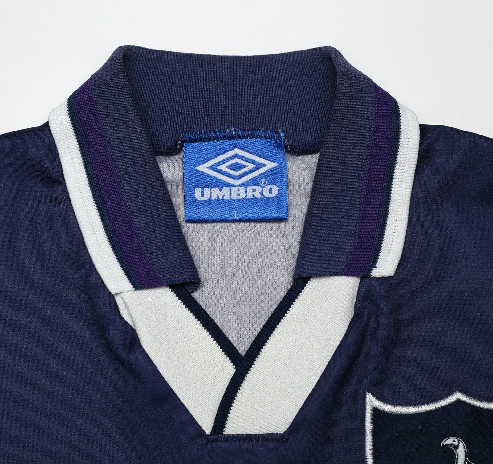 1994/95 KLINSMANN #18 Tottenham Hotspur Vintage Umbro Away Football Shirt (L)