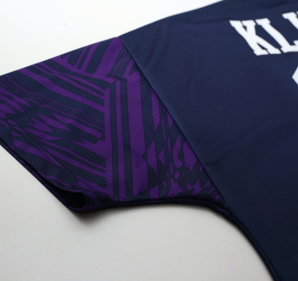 1994/95 KLINSMANN #18 Tottenham Hotspur Vintage Umbro Away Football Shirt (L)