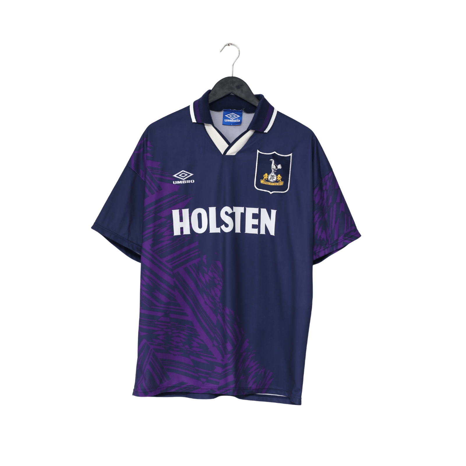 1994/95 KLINSMANN #18 Tottenham Hotspur Vintage Umbro Away Football Shirt (L)