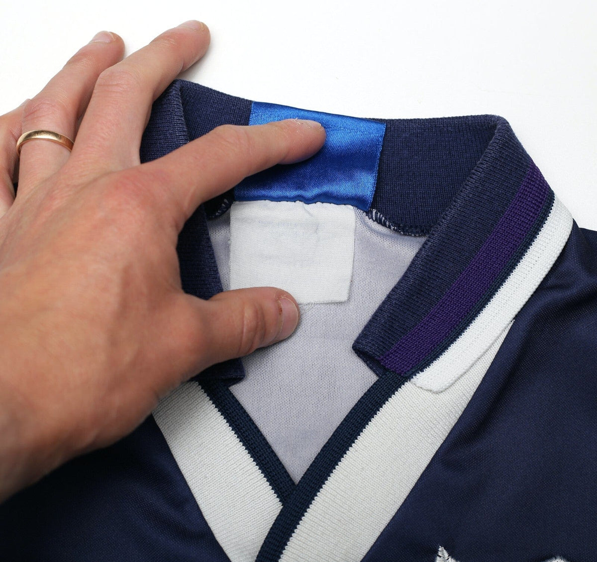 1994/95 KLINSMANN #18 Tottenham Hotspur Vintage Umbro Away Football Shirt (XL)