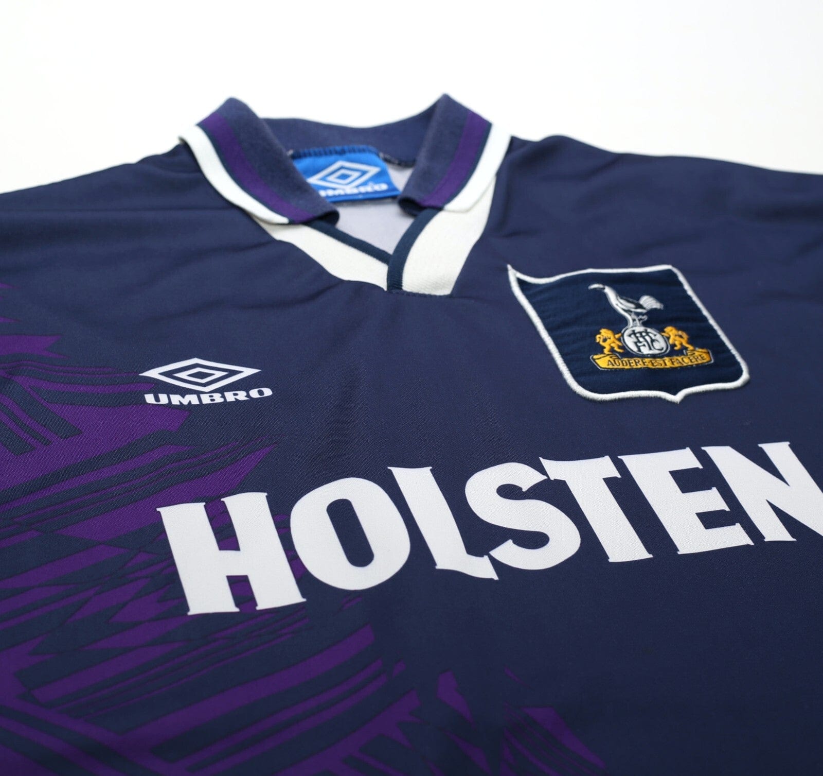 1994/95 KLINSMANN #18 Tottenham Hotspur Vintage Umbro Away Football Shirt (XL)