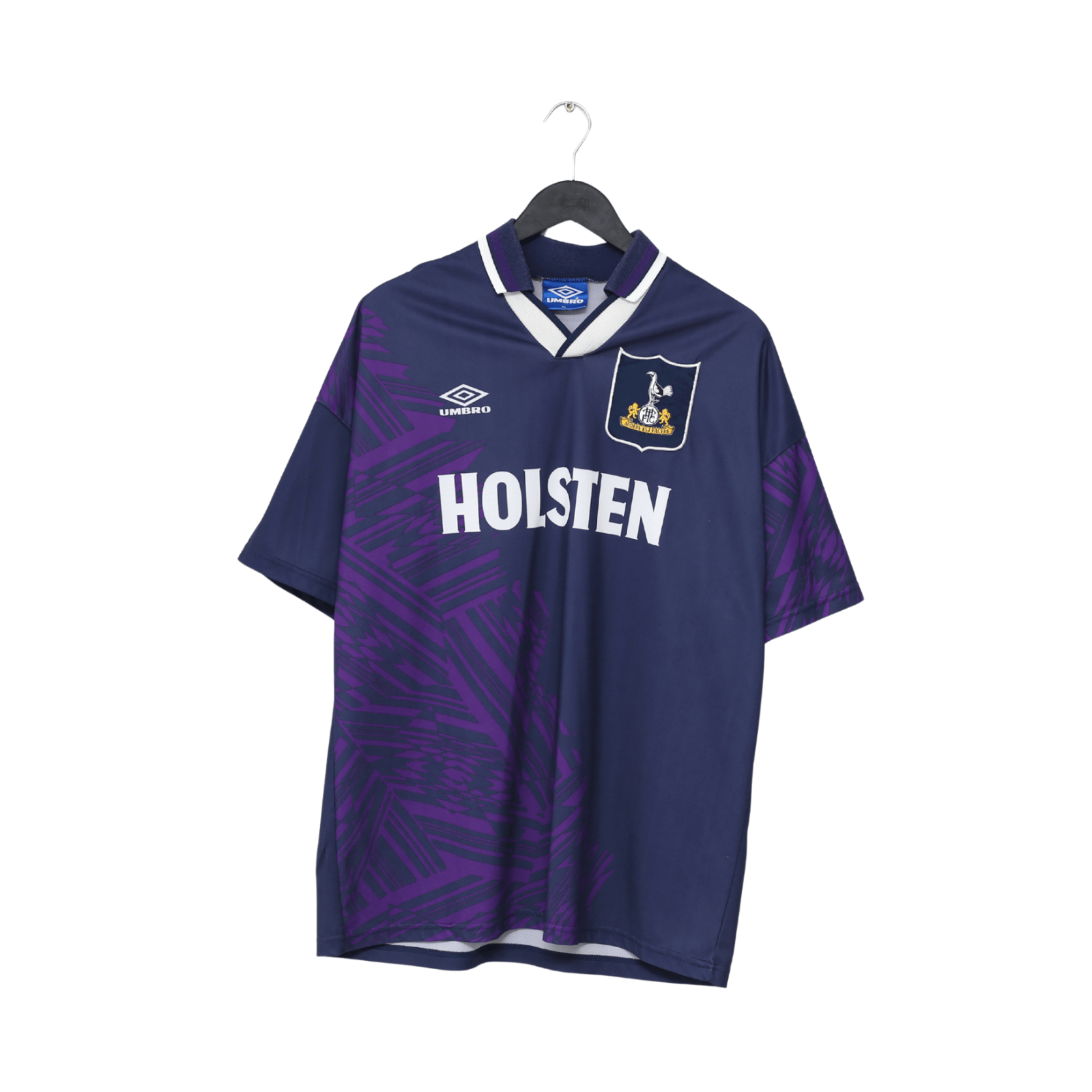 1994/95 KLINSMANN #18 Tottenham Hotspur Vintage Umbro Away Football Shirt (XL)