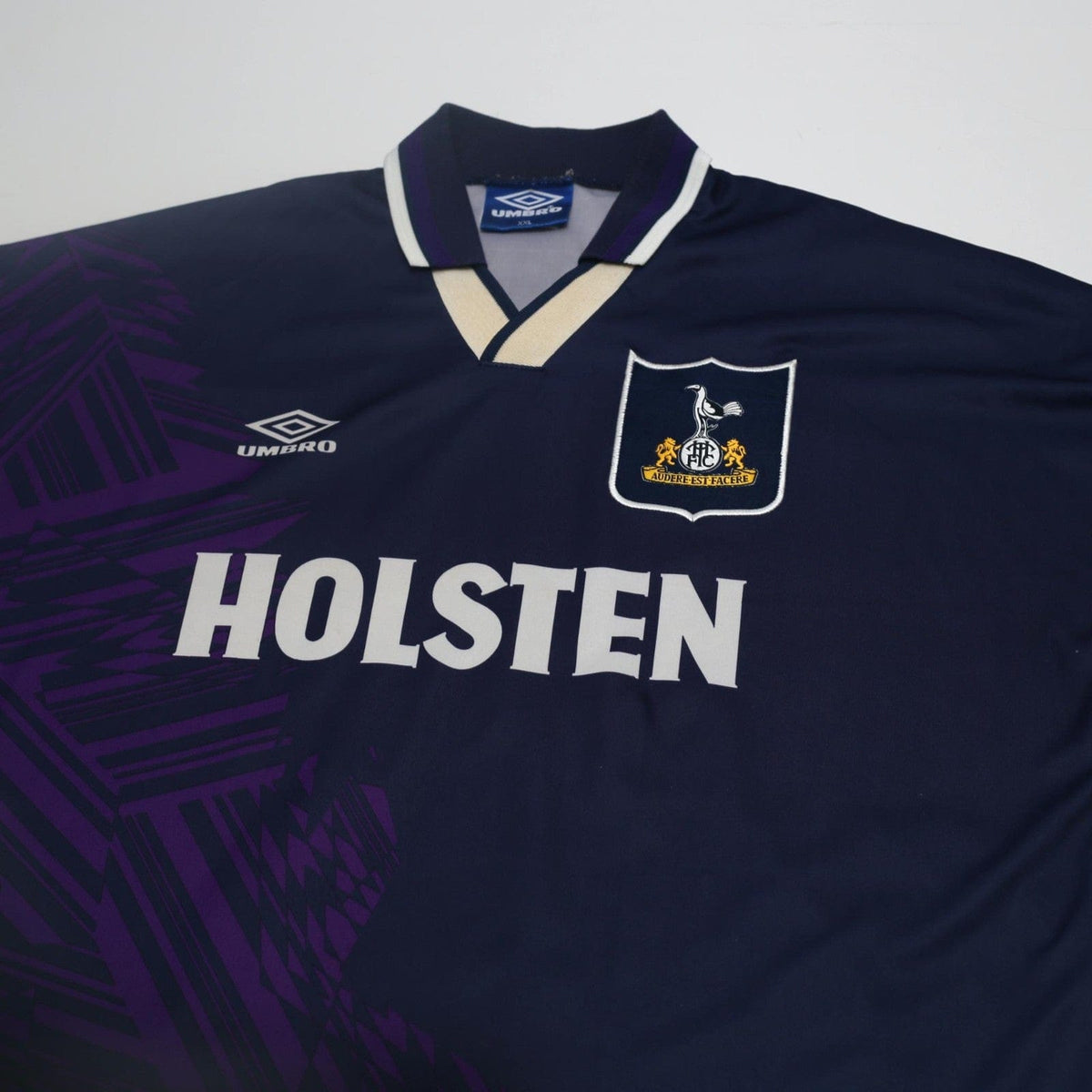 1994/95 Klinsmann #18 Tottenham Hotspur Vintage Umbro Away Football Shirt (XXL)