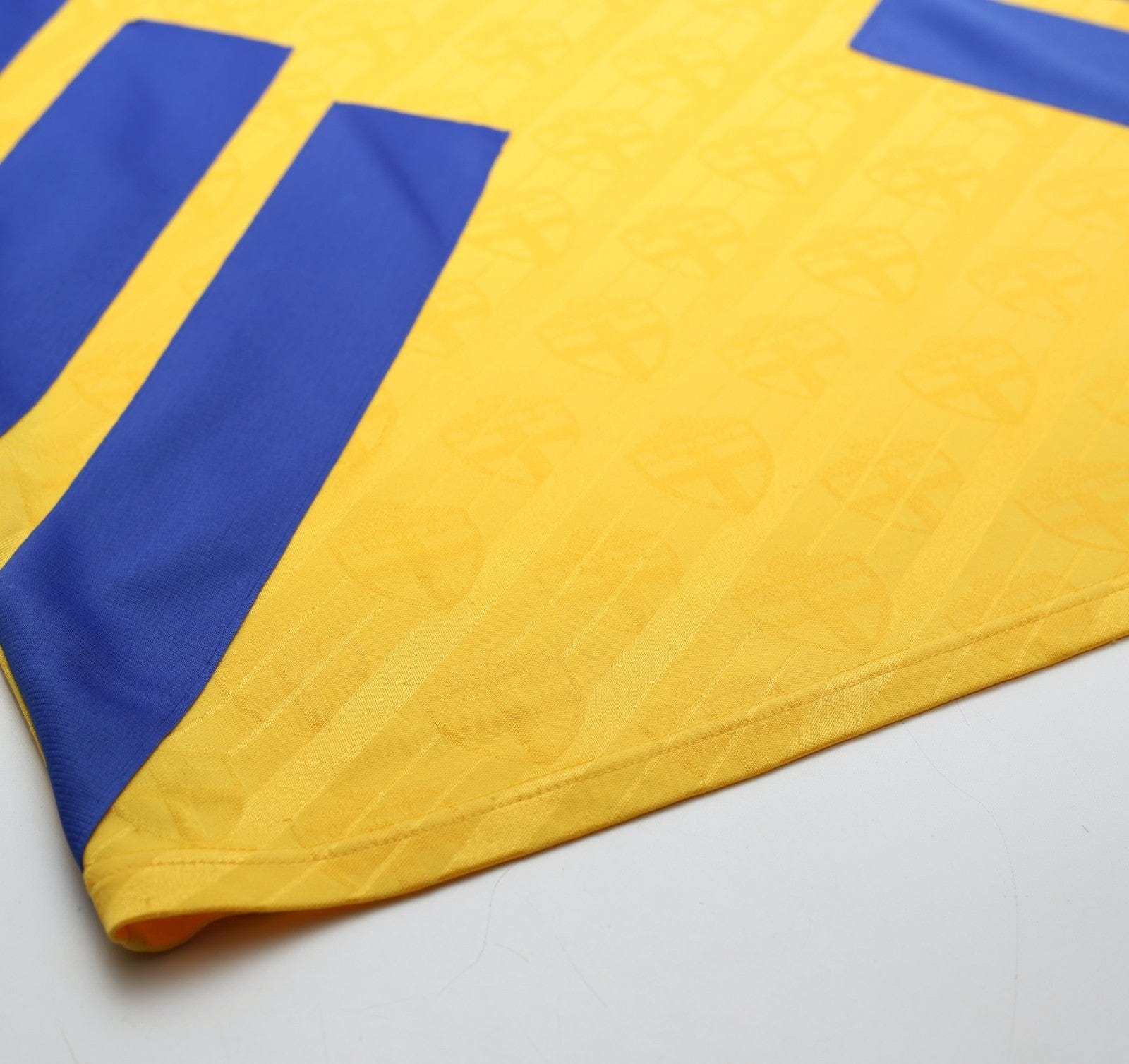 1994/95 LARSSON #7 Sweden Vintage adidas WC 94 Home Football Shirt (XL)