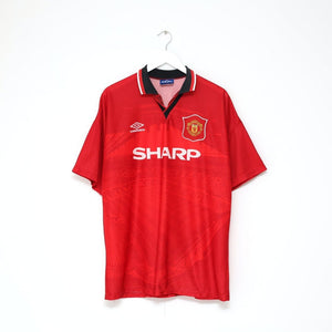 1994-95 Manchester United Home Shirt XL Scholes 22