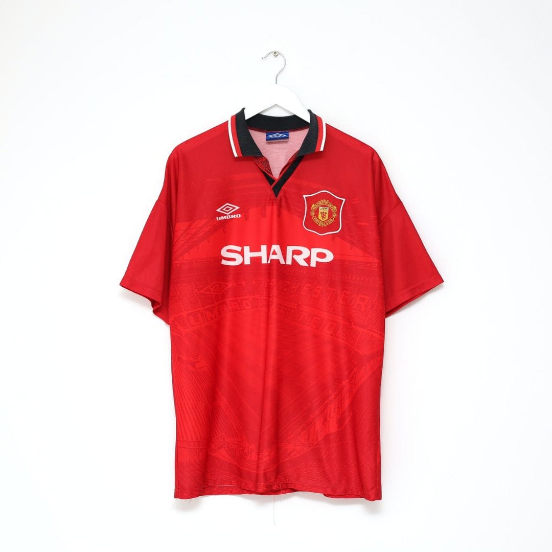 1994-95 Manchester United Home Shirt XL Scholes 22