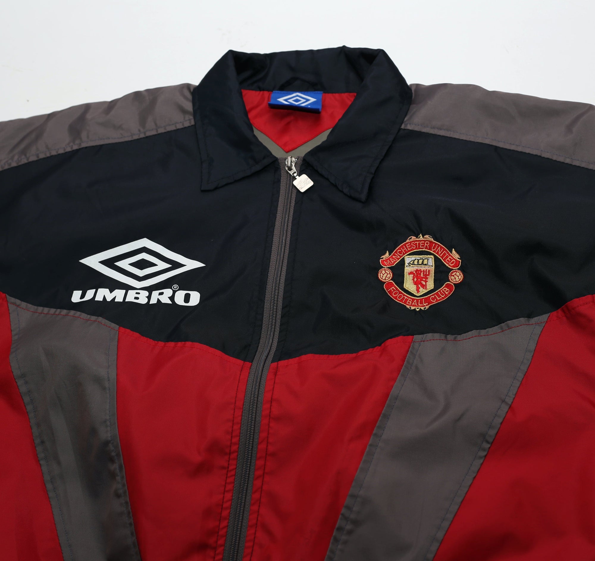 1994/95 Manchester United Vintage Umbro Pro Training Jacket (S/M)