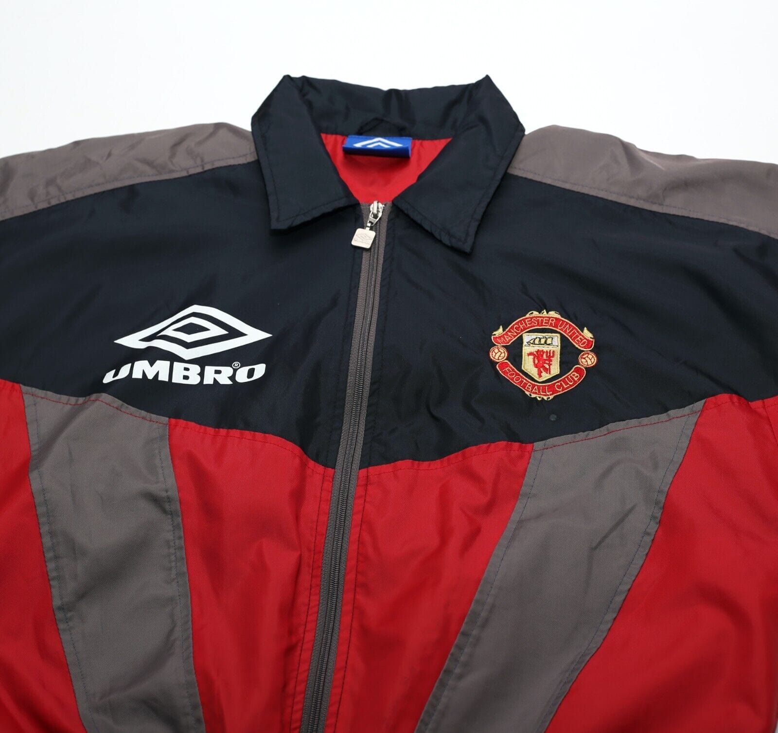 1994/95 MANCHESTER UNITED Vintage Umbro Pro Training Jacket (S/M)