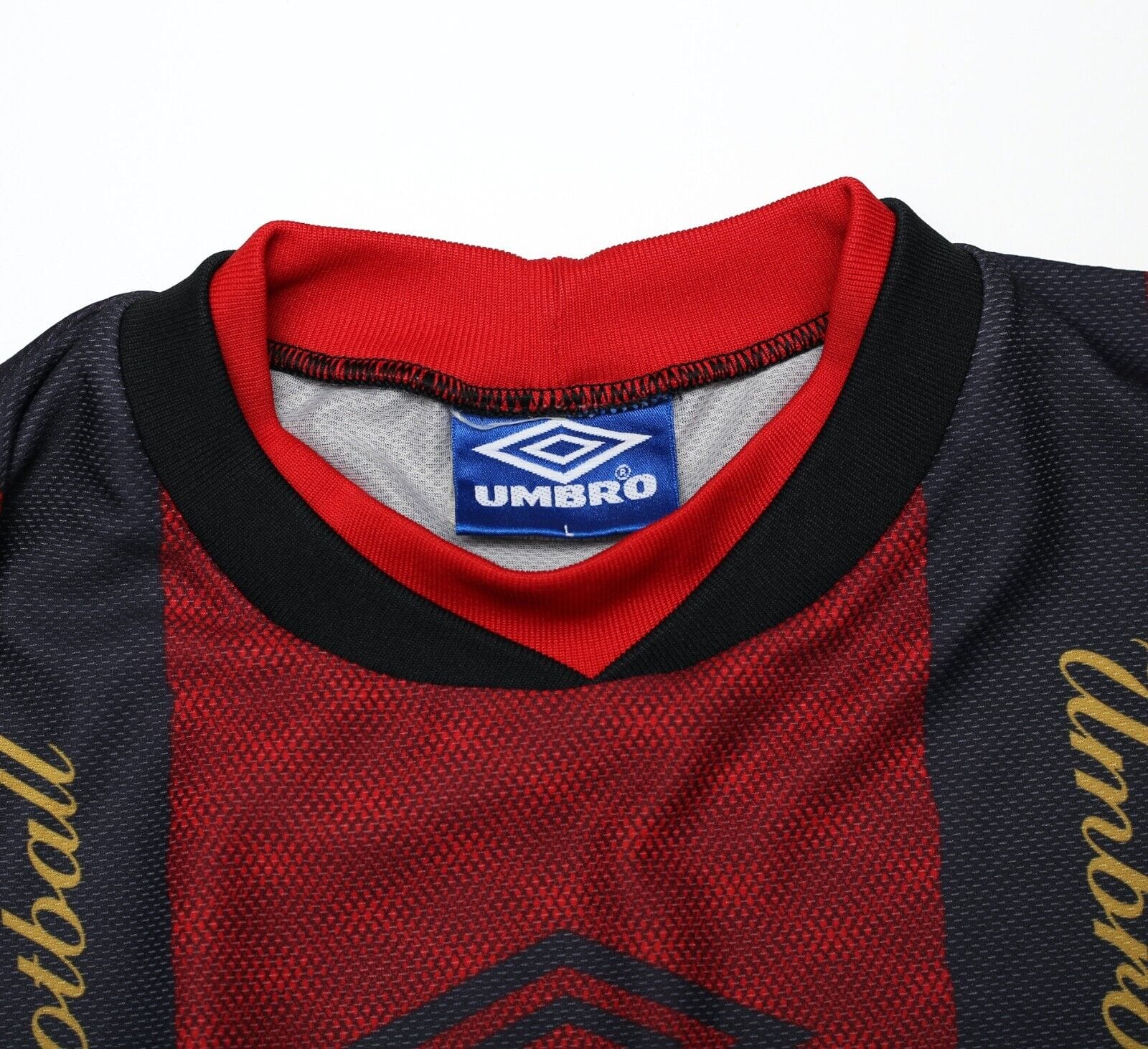 1994/95 MANCHESTER UNITED Vintage Umbro Training Shirt (L) Cantona Era